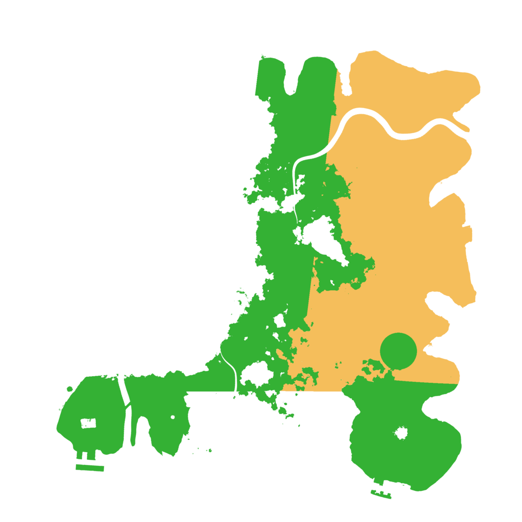 Biome Rust Map: Procedural Map, Size: 3750, Seed: 633821