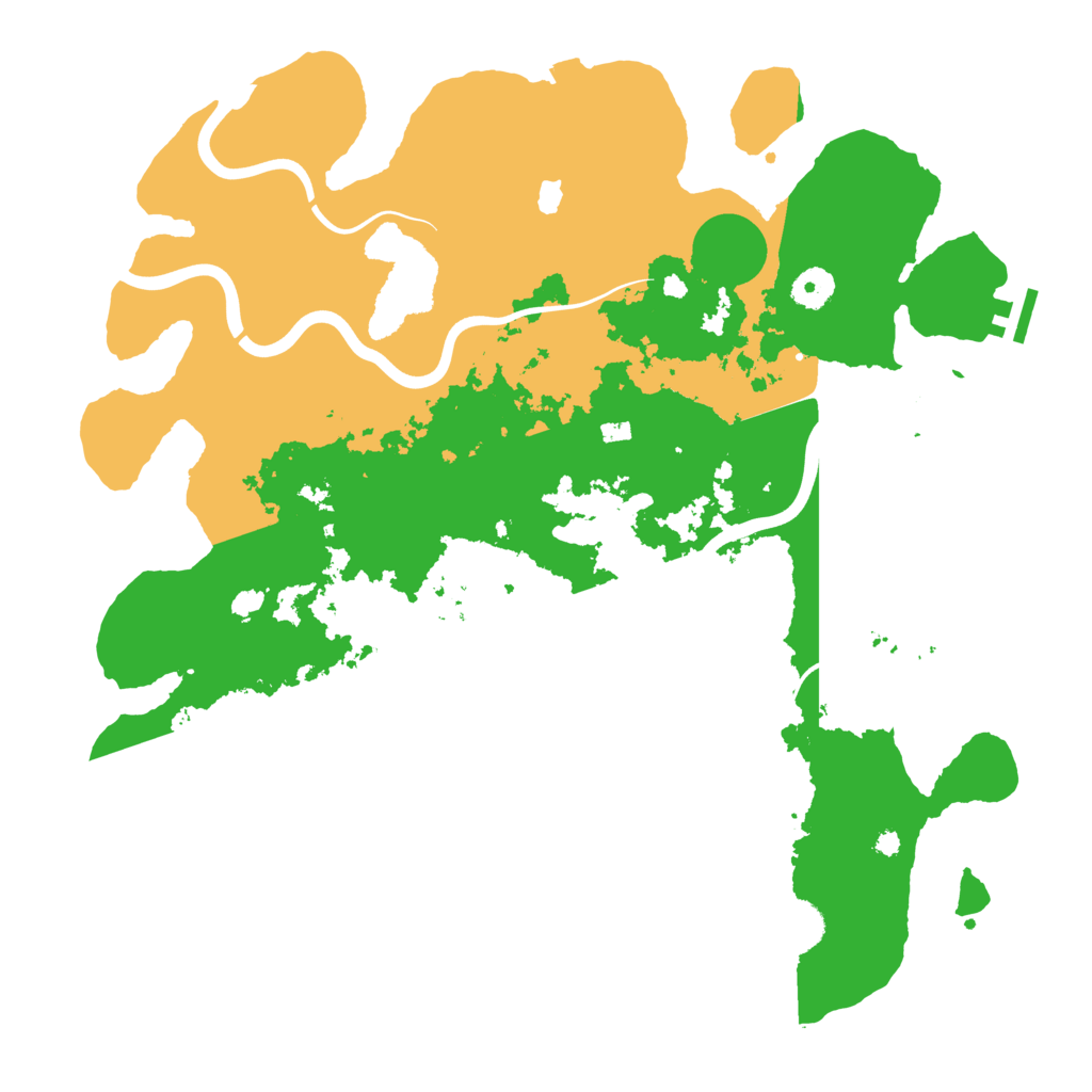 Biome Rust Map: Procedural Map, Size: 4000, Seed: 300867835