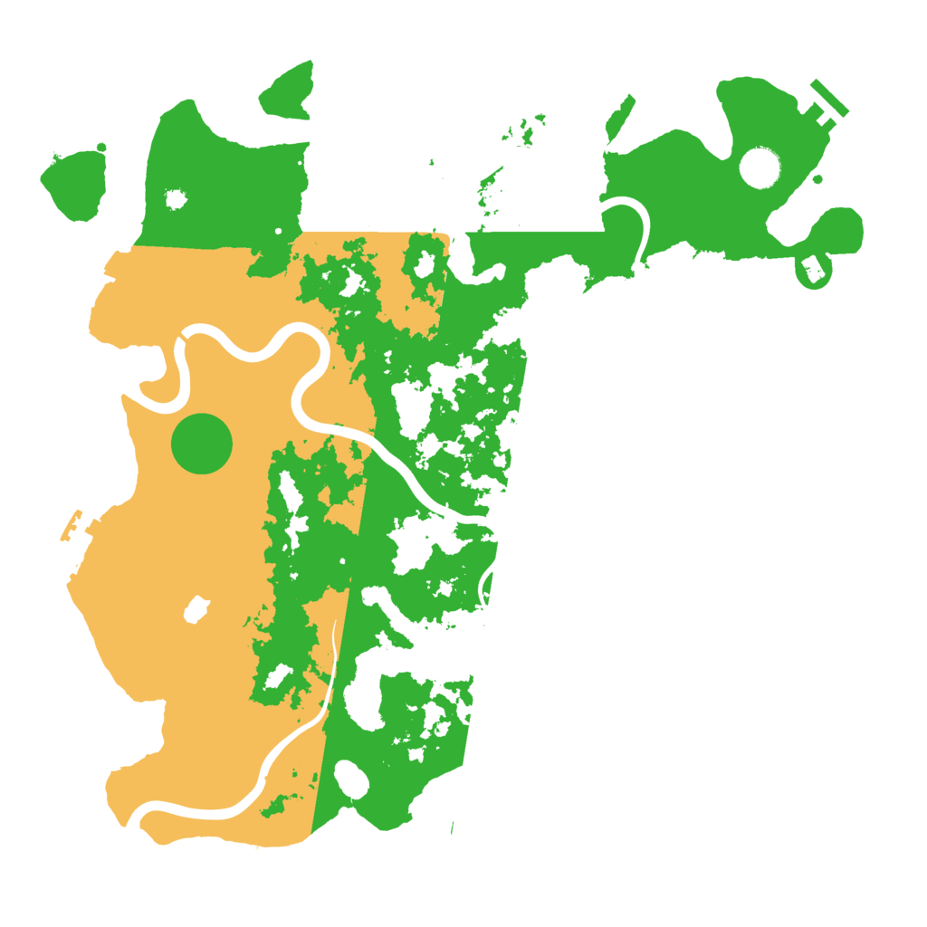Biome Rust Map: Procedural Map, Size: 4000, Seed: 147455323