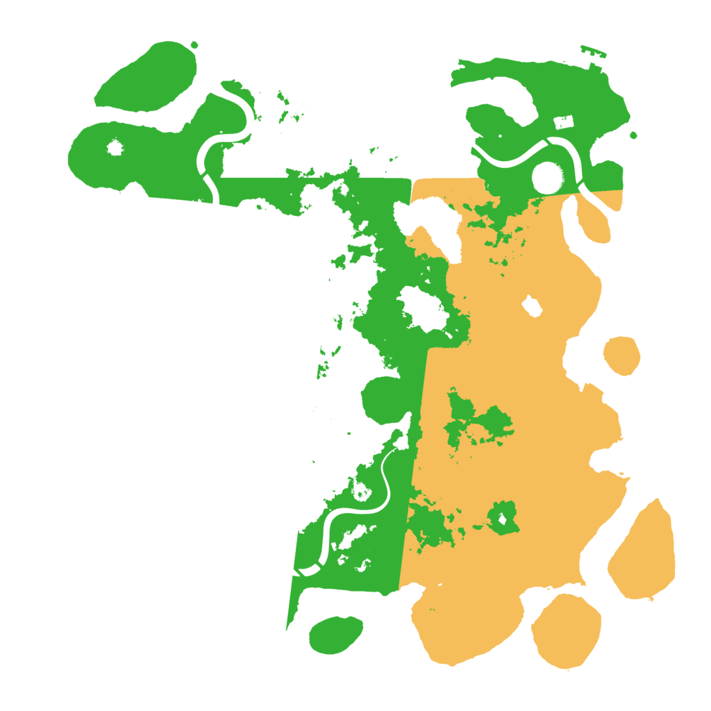Biome Rust Map: Procedural Map, Size: 4000, Seed: 540930717