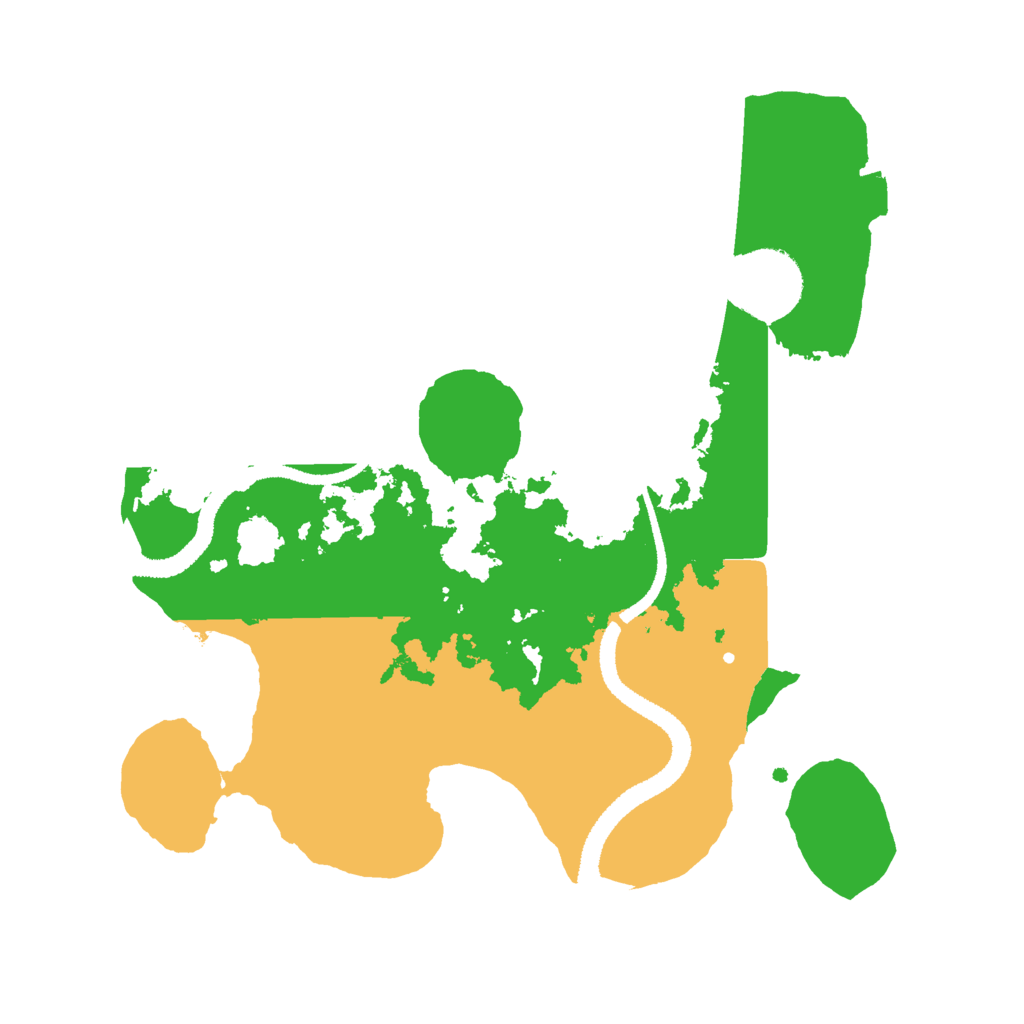 Biome Rust Map: Procedural Map, Size: 2700, Seed: 825907662