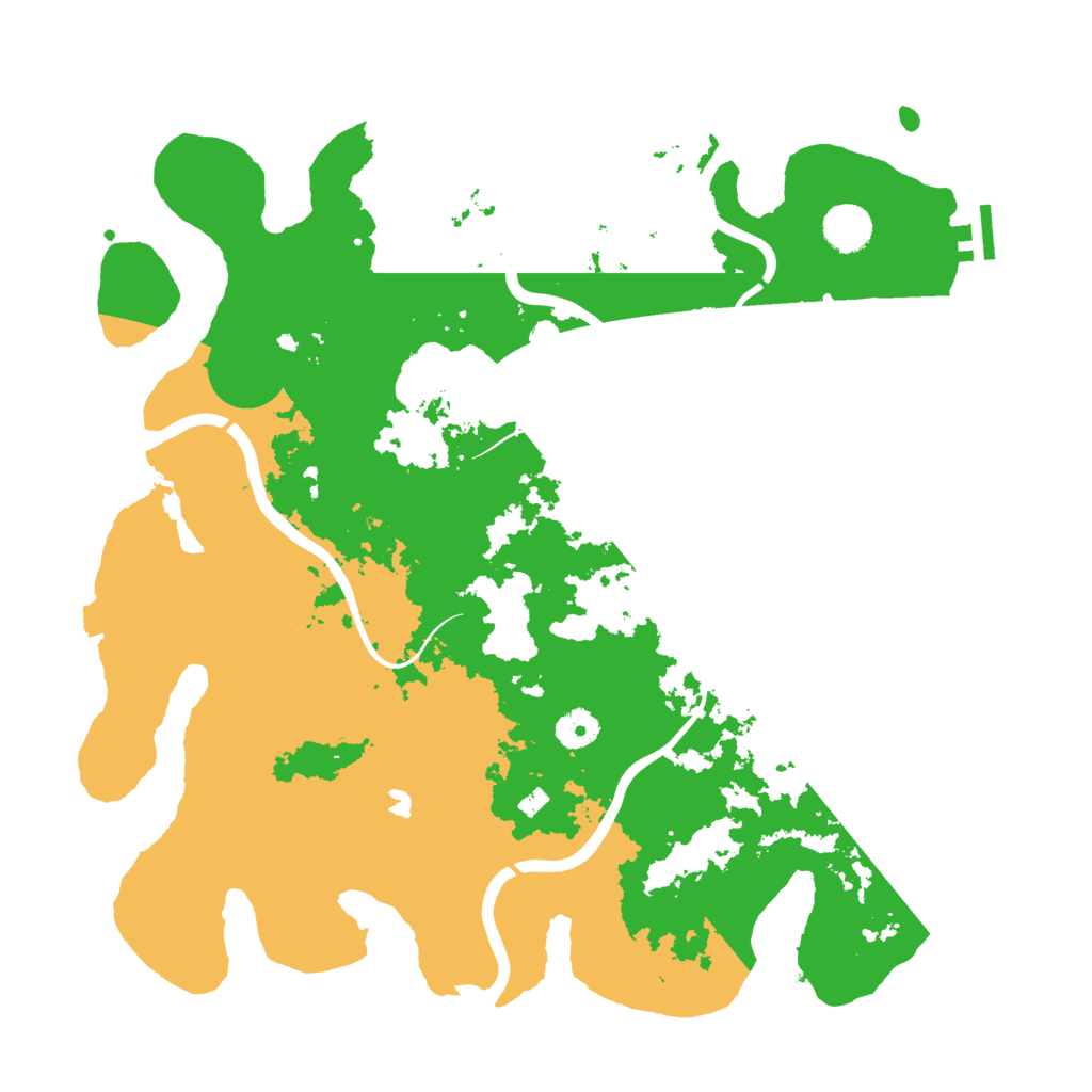 Biome Rust Map: Procedural Map, Size: 4000, Seed: 2469947