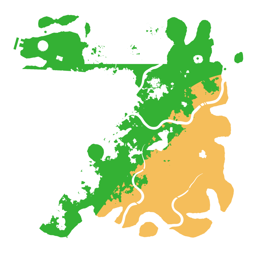 Biome Rust Map: Procedural Map, Size: 4250, Seed: 916541220