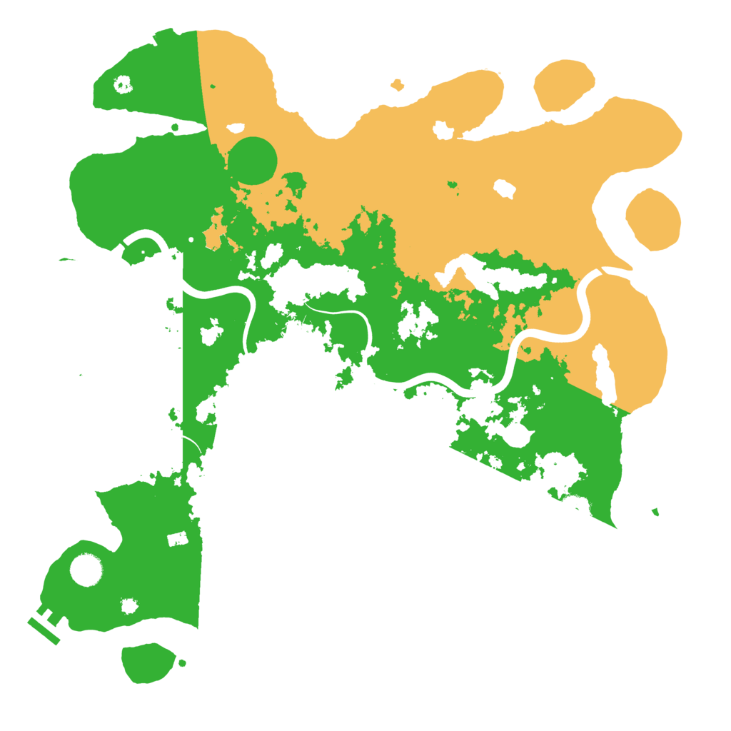 Biome Rust Map: Procedural Map, Size: 4000, Seed: 1835537462