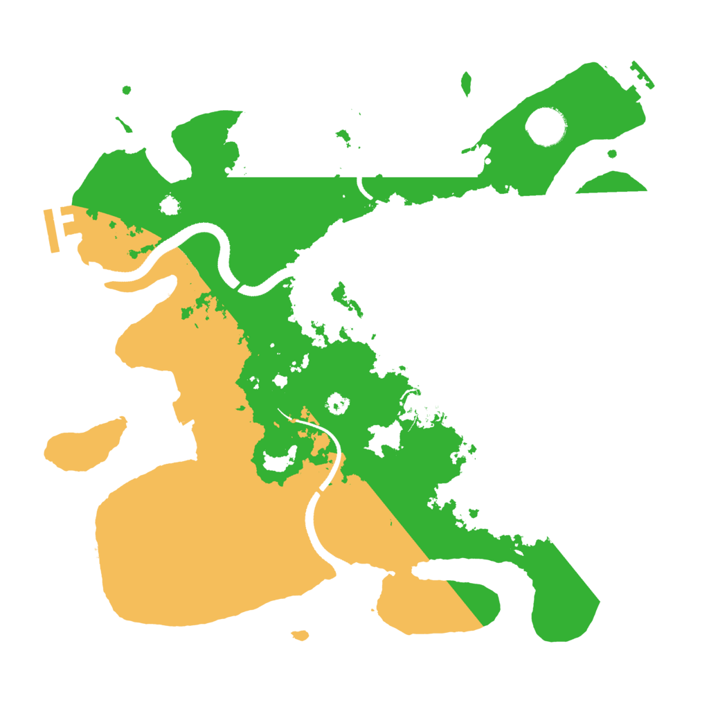 Biome Rust Map: Procedural Map, Size: 3280, Seed: 1337
