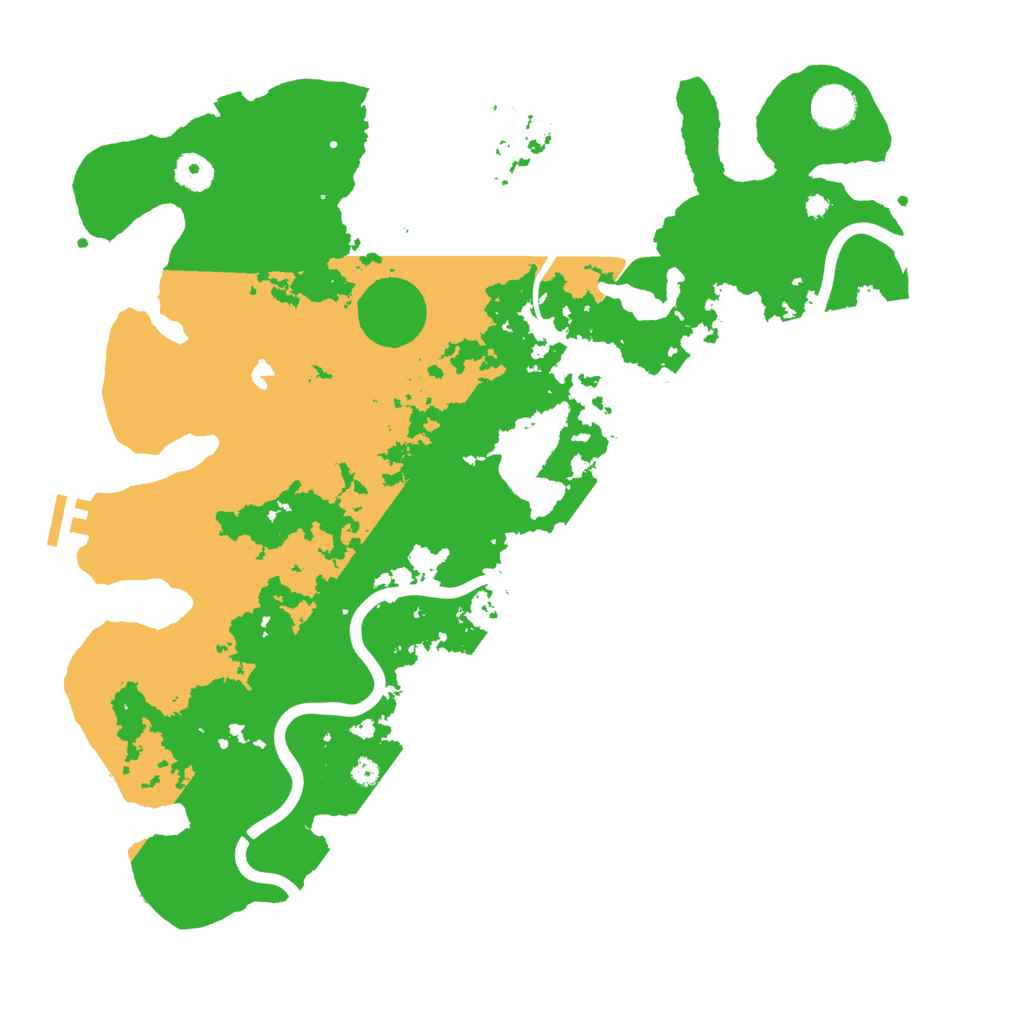 Biome Rust Map: Procedural Map, Size: 4000, Seed: 895769