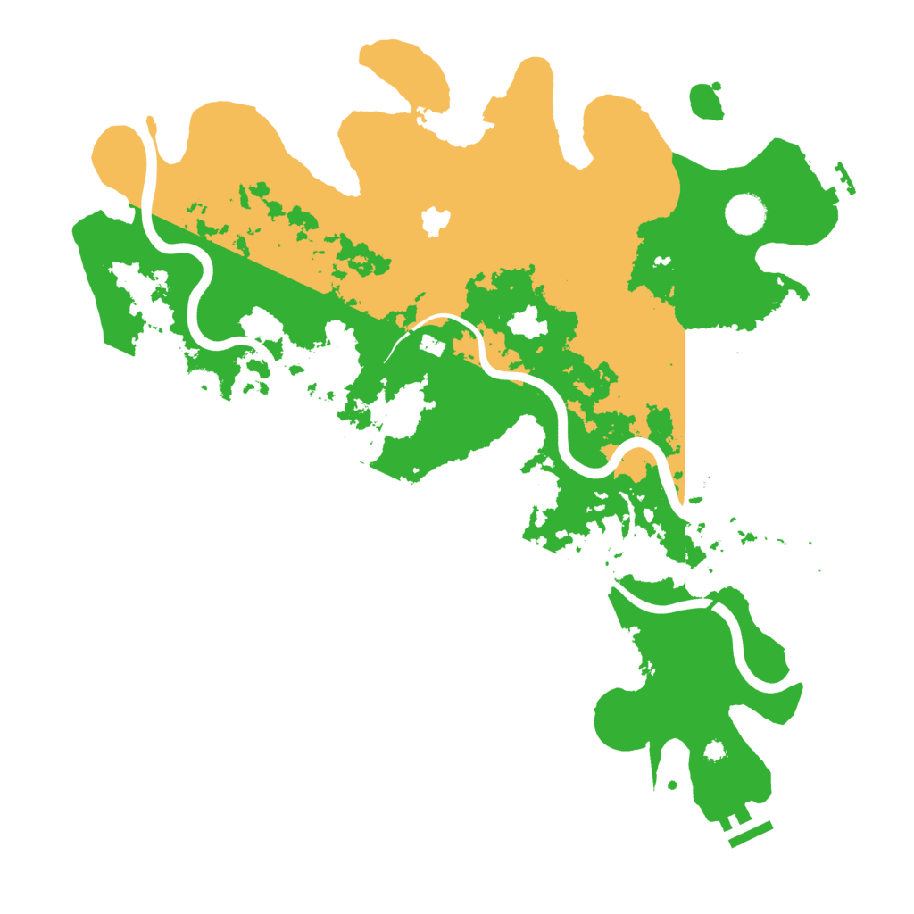 Biome Rust Map: Procedural Map, Size: 4000, Seed: 72523935