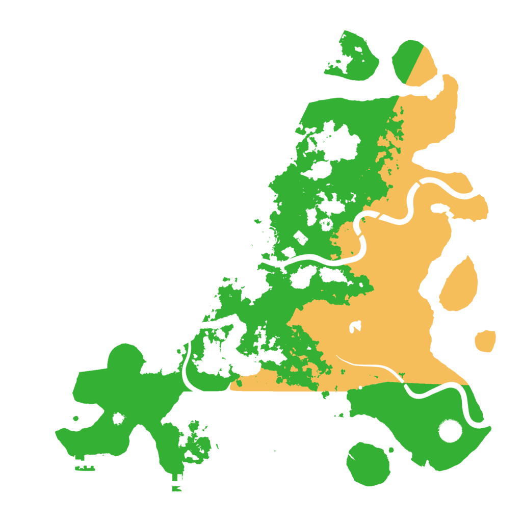 Biome Rust Map: Procedural Map, Size: 4000, Seed: 554192004