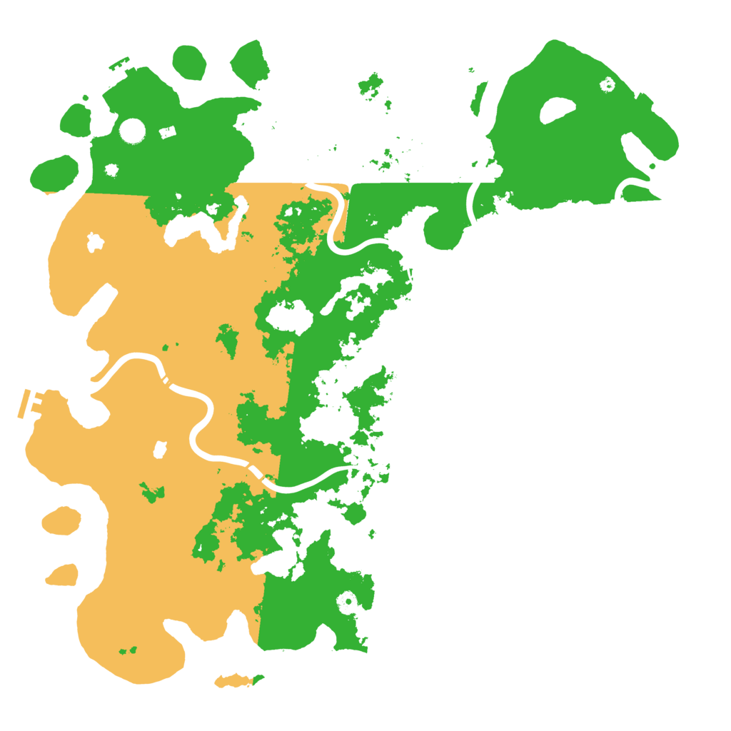 Biome Rust Map: Procedural Map, Size: 5000, Seed: 1816894991