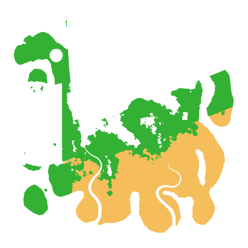 Biome Rust Map: Procedural Map, Size: 3340, Seed: 470264023