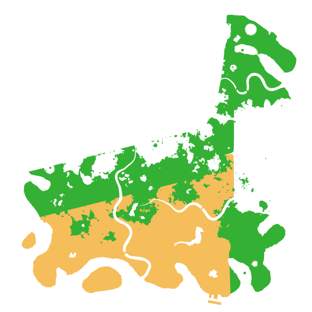 Biome Rust Map: Procedural Map, Size: 4750, Seed: 908595282