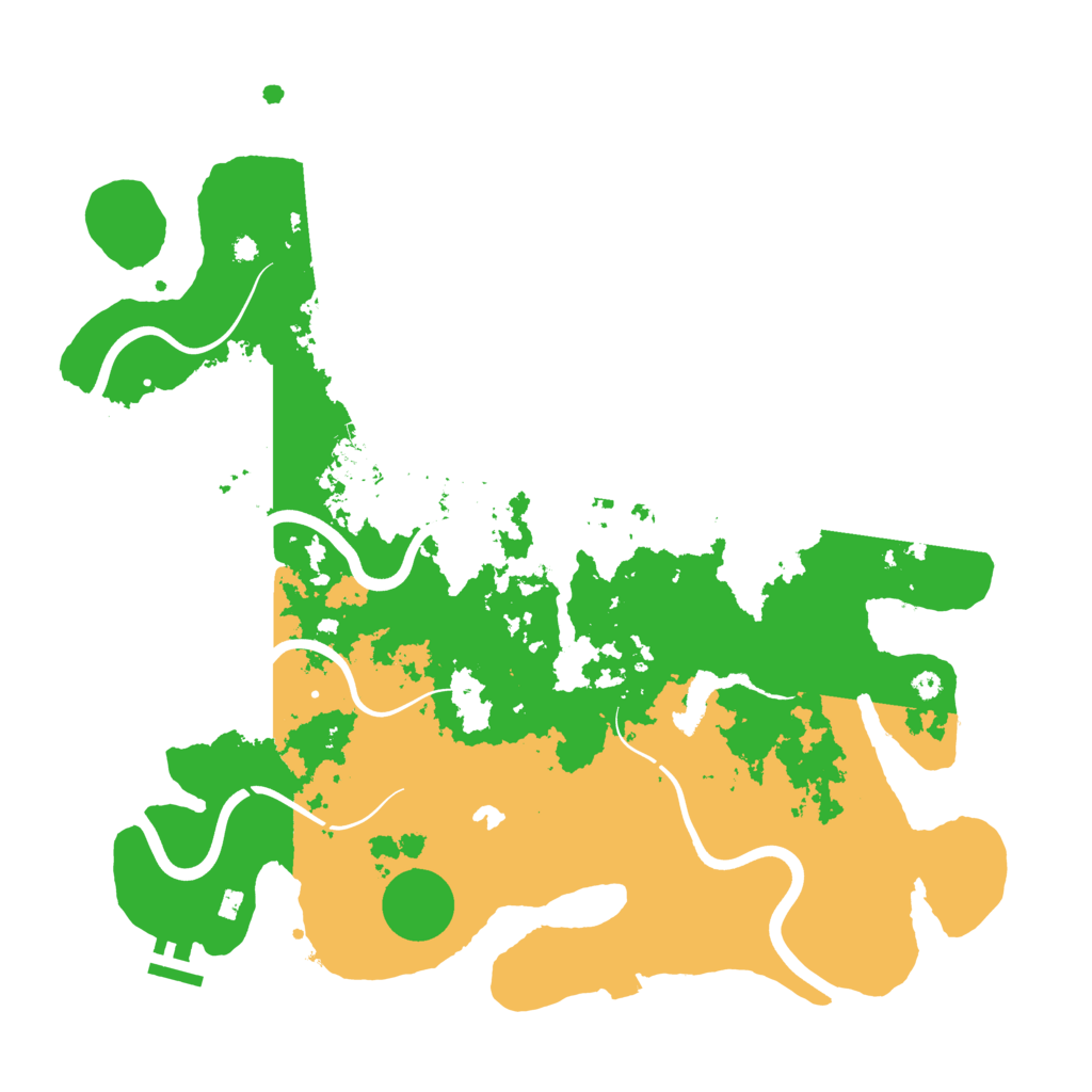 Biome Rust Map: Procedural Map, Size: 4000, Seed: 2030456906