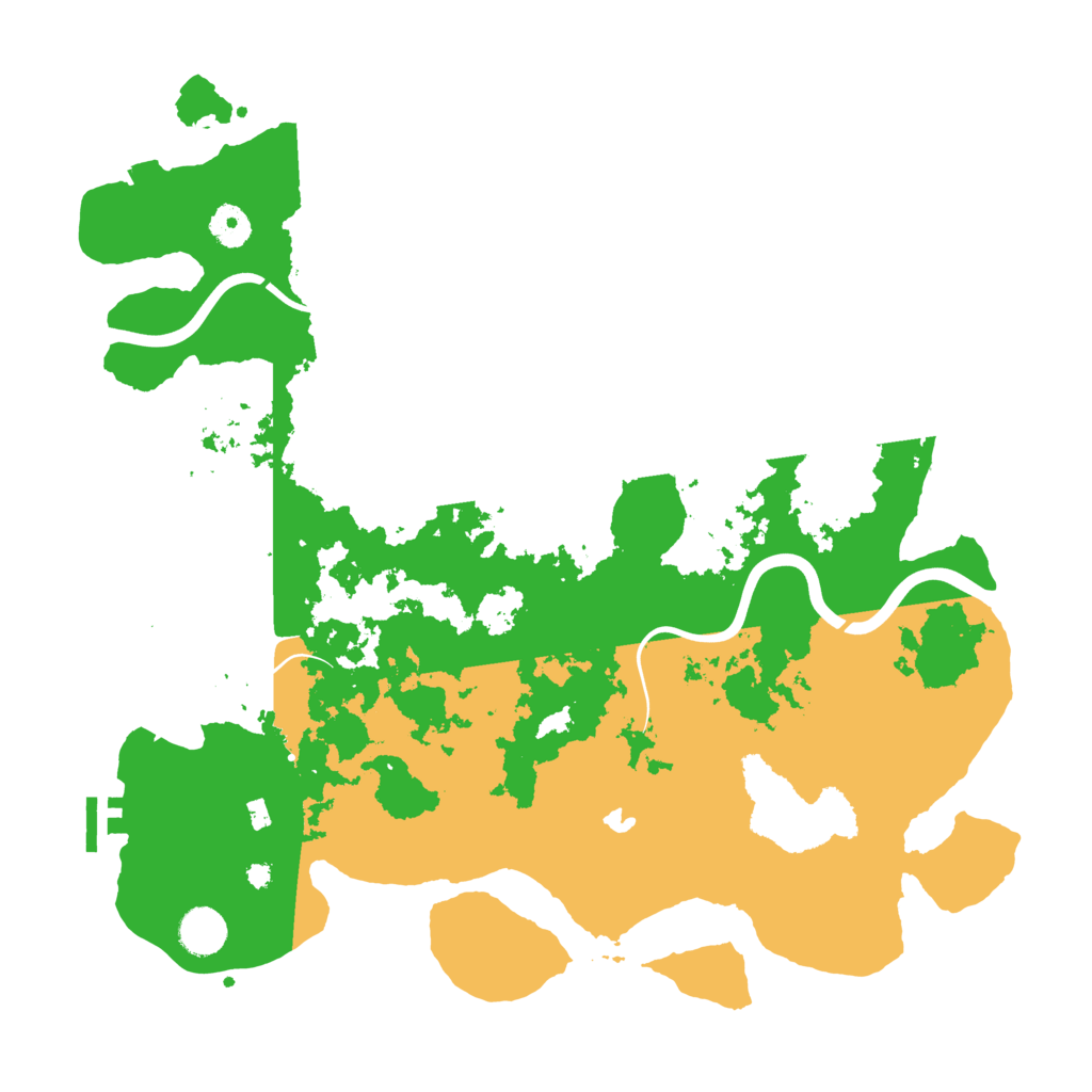 Biome Rust Map: Procedural Map, Size: 4000, Seed: 45646334