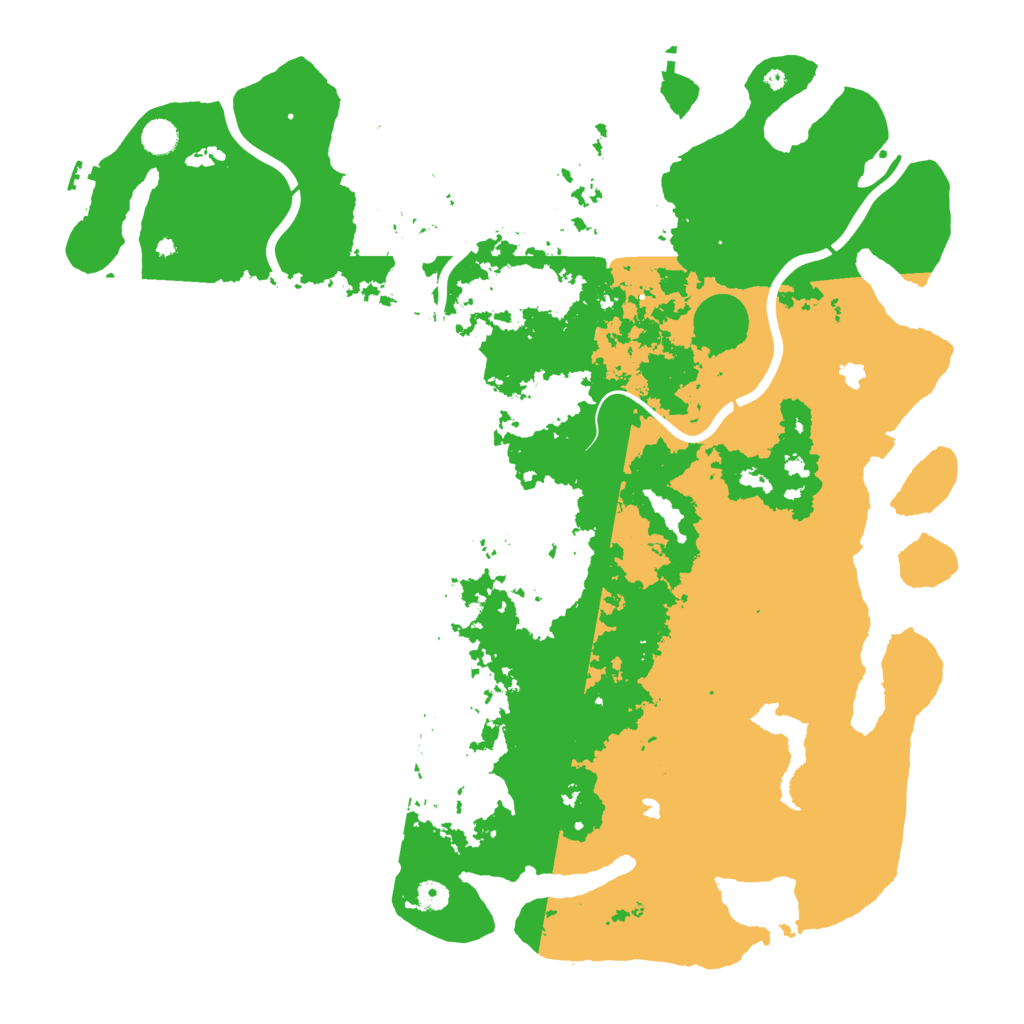 Biome Rust Map: Procedural Map, Size: 5000, Seed: 1147150632
