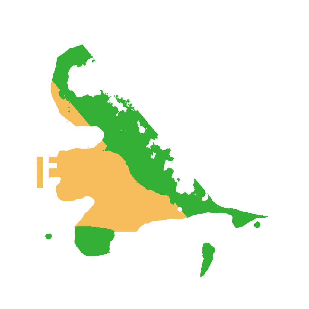 Biome Rust Map: Procedural Map, Size: 2000, Seed: 1367667027