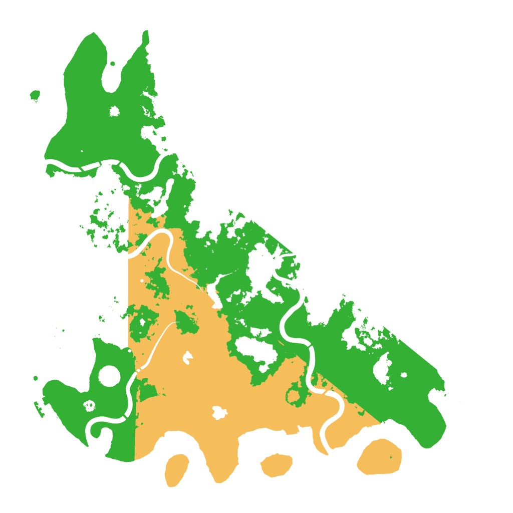 Biome Rust Map: Procedural Map, Size: 4500, Seed: 2345783
