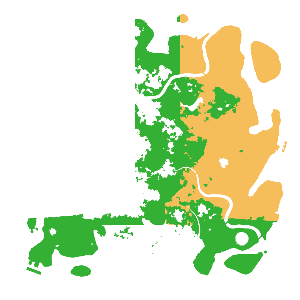 Biome Rust Map: Procedural Map, Size: 4000, Seed: 877749836