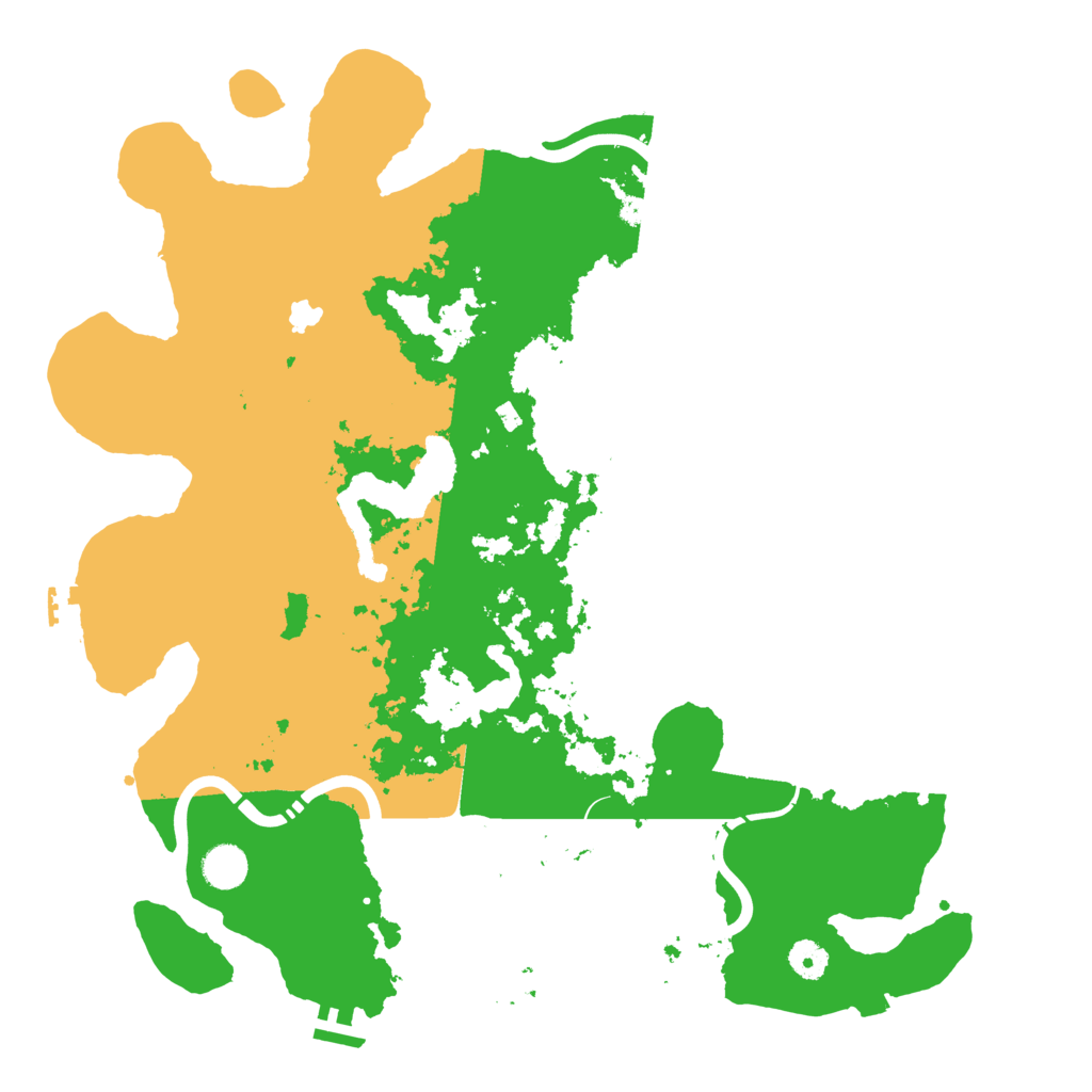 Biome Rust Map: Procedural Map, Size: 4250, Seed: 1151504630