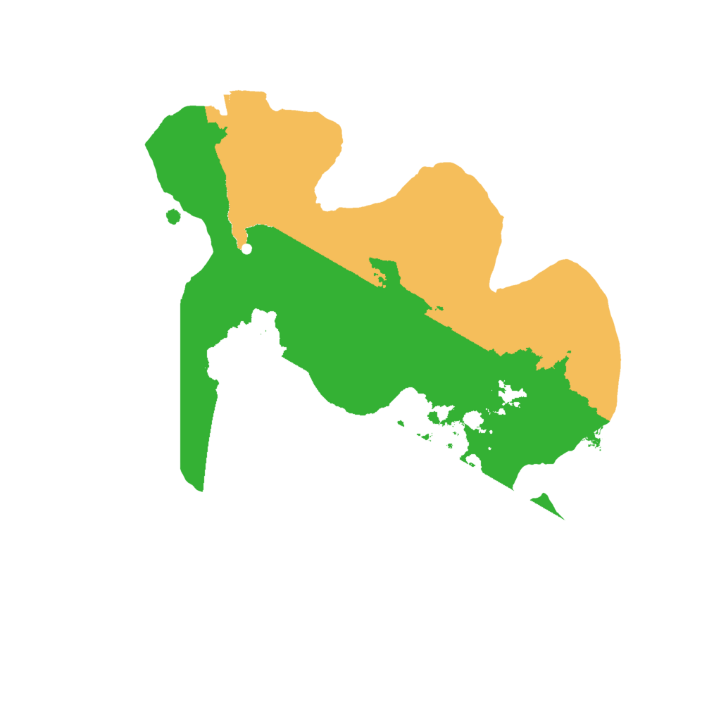 Biome Rust Map: Procedural Map, Size: 2000, Seed: 5011030