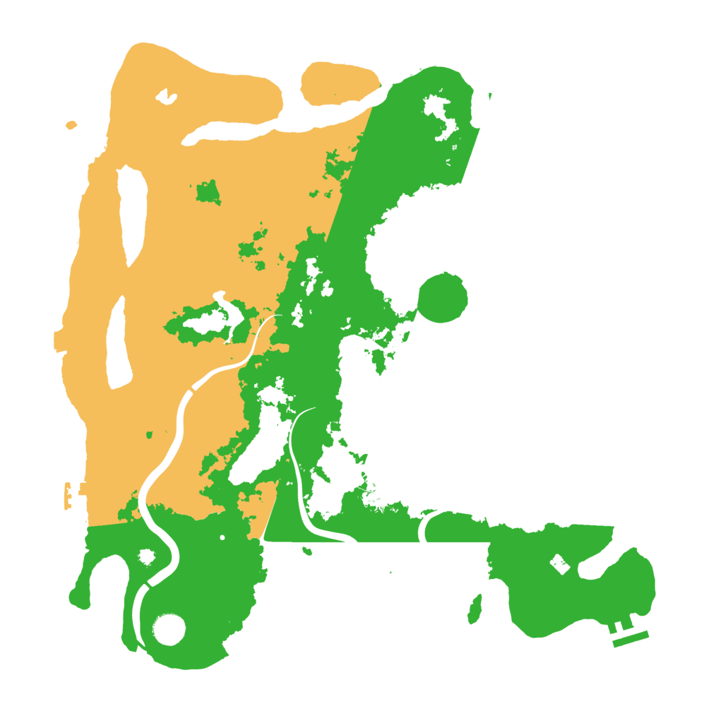 Biome Rust Map: Procedural Map, Size: 4000, Seed: 956487