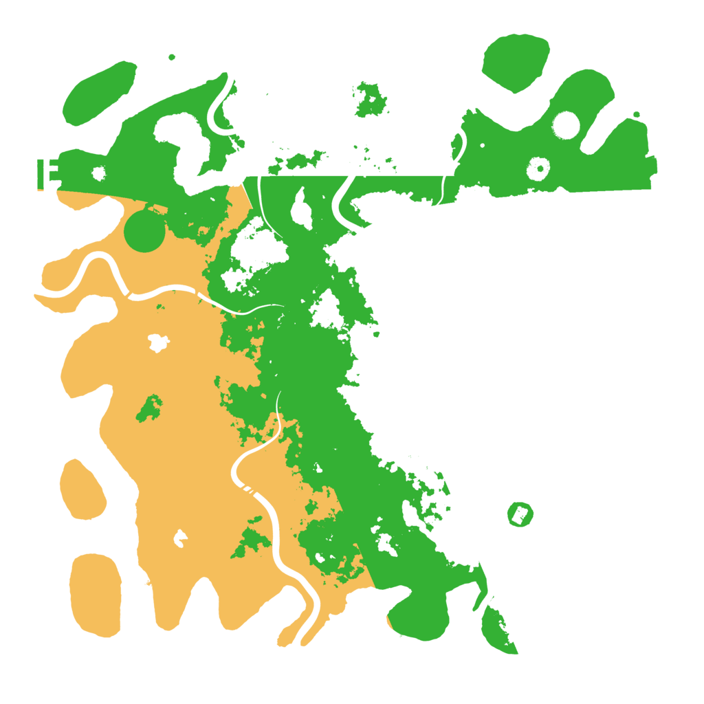 Biome Rust Map: Procedural Map, Size: 4500, Seed: 654066824