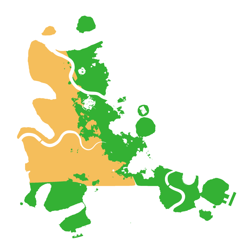 Biome Rust Map: Procedural Map, Size: 3500, Seed: 786637878