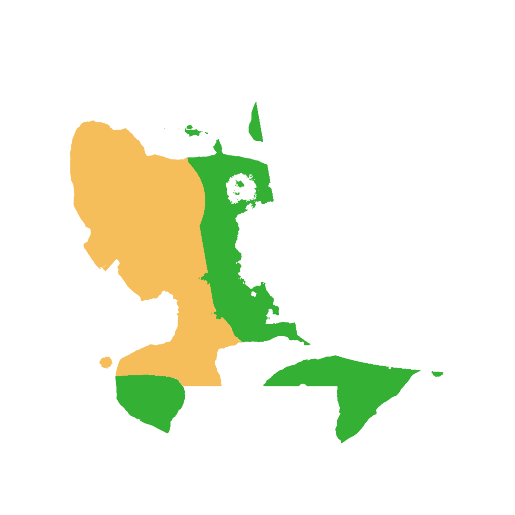 Biome Rust Map: Procedural Map, Size: 1750, Seed: 1250
