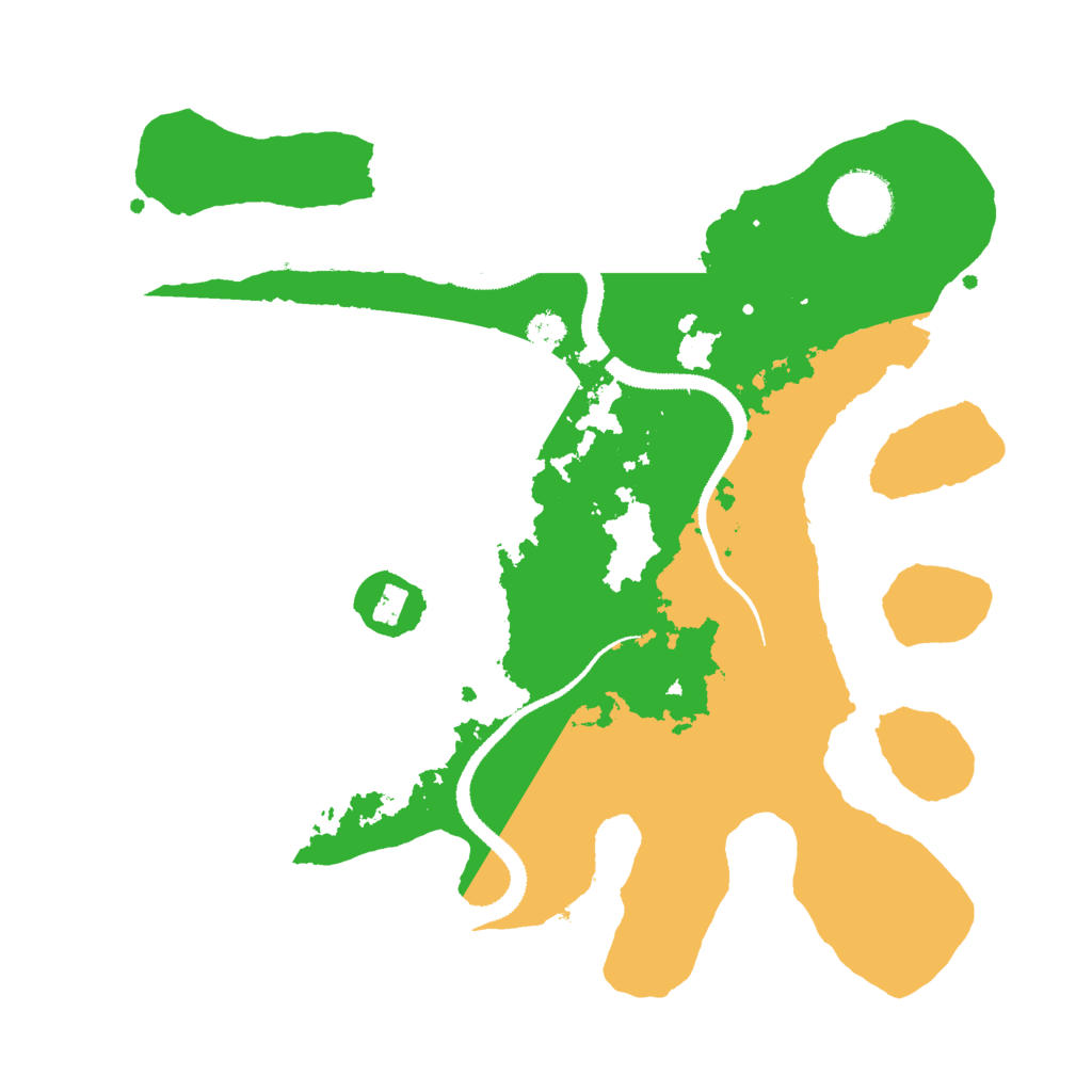 Biome Rust Map: Procedural Map, Size: 3000, Seed: 1856497982