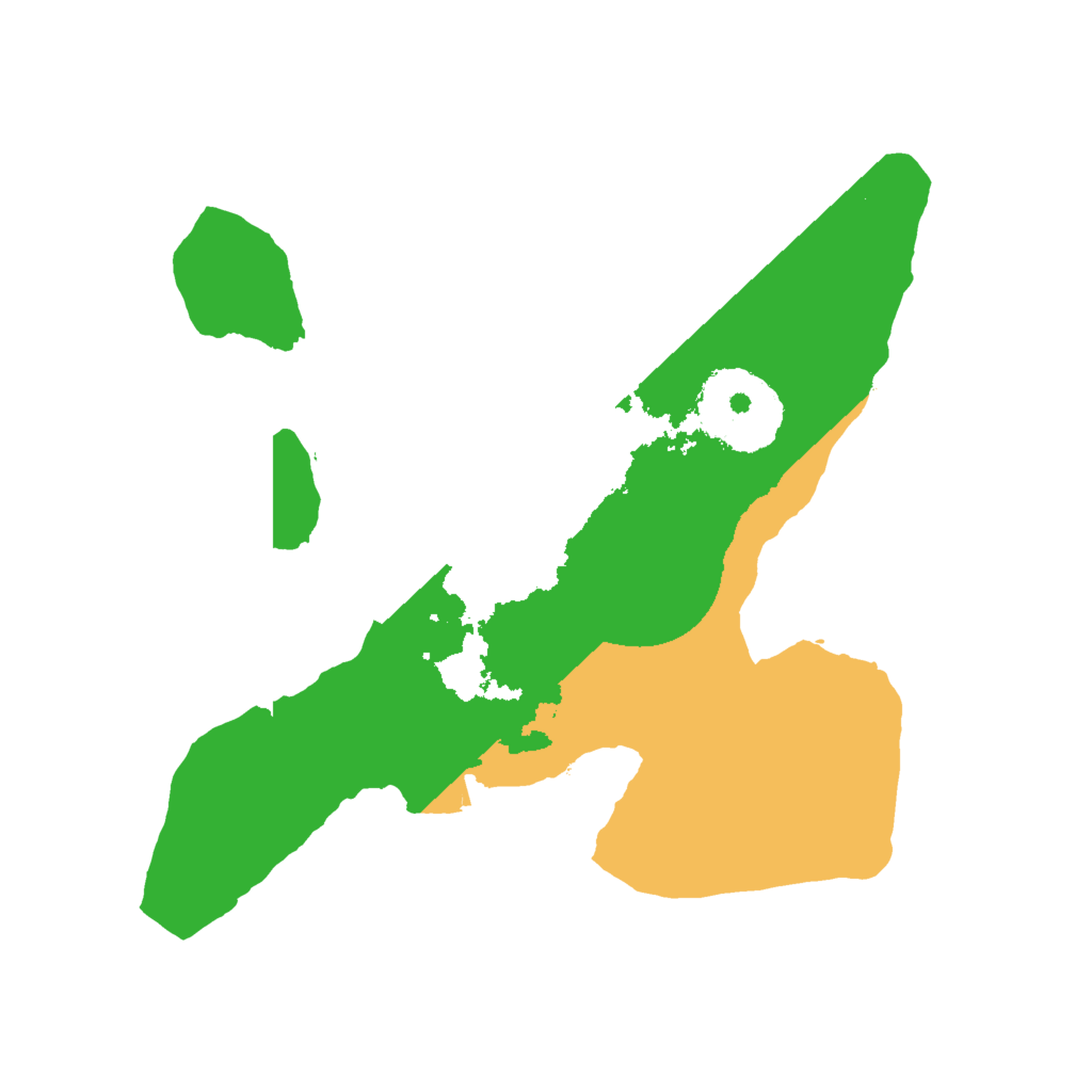 Biome Rust Map: Procedural Map, Size: 2000, Seed: 2043188922