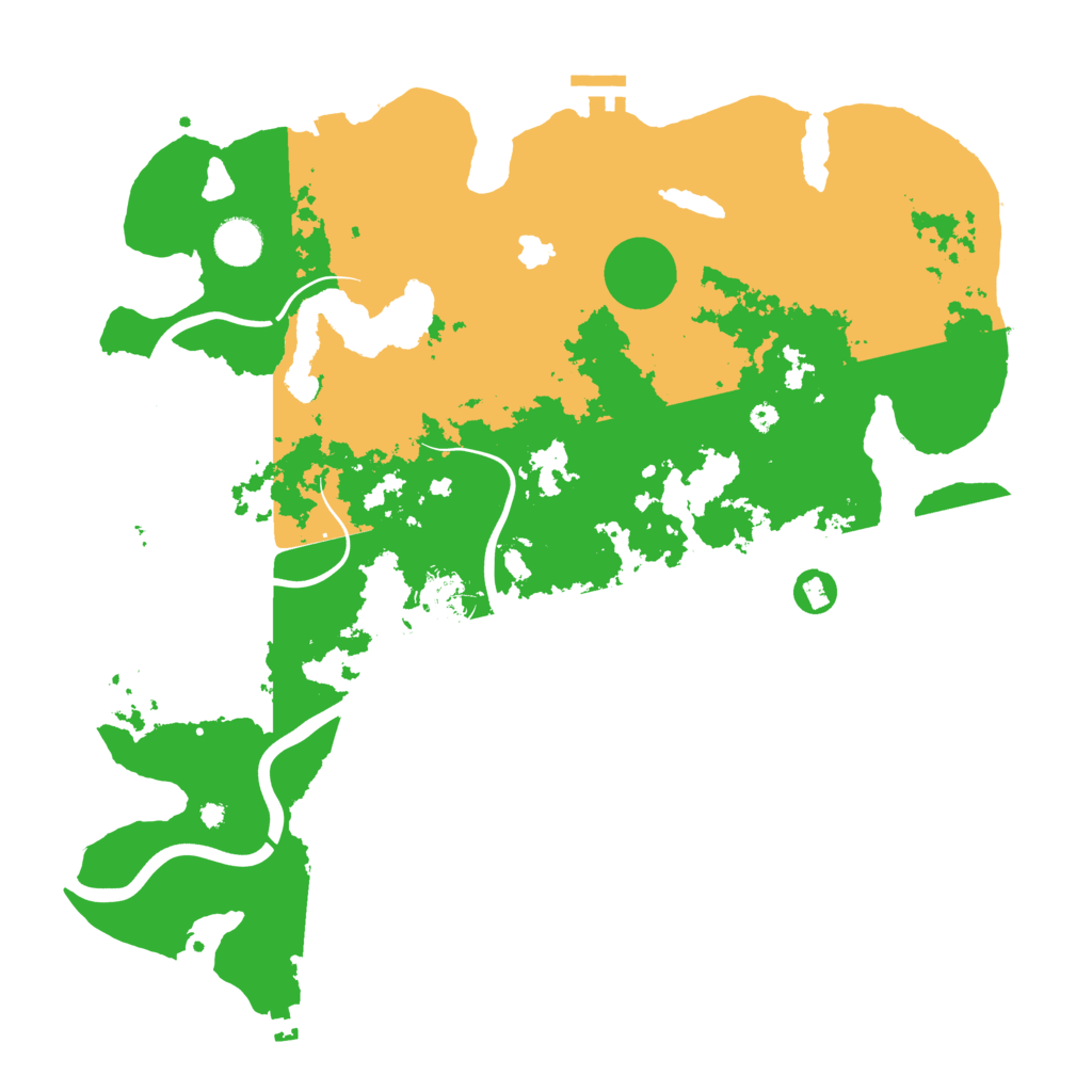 Biome Rust Map: Procedural Map, Size: 4000, Seed: 50027