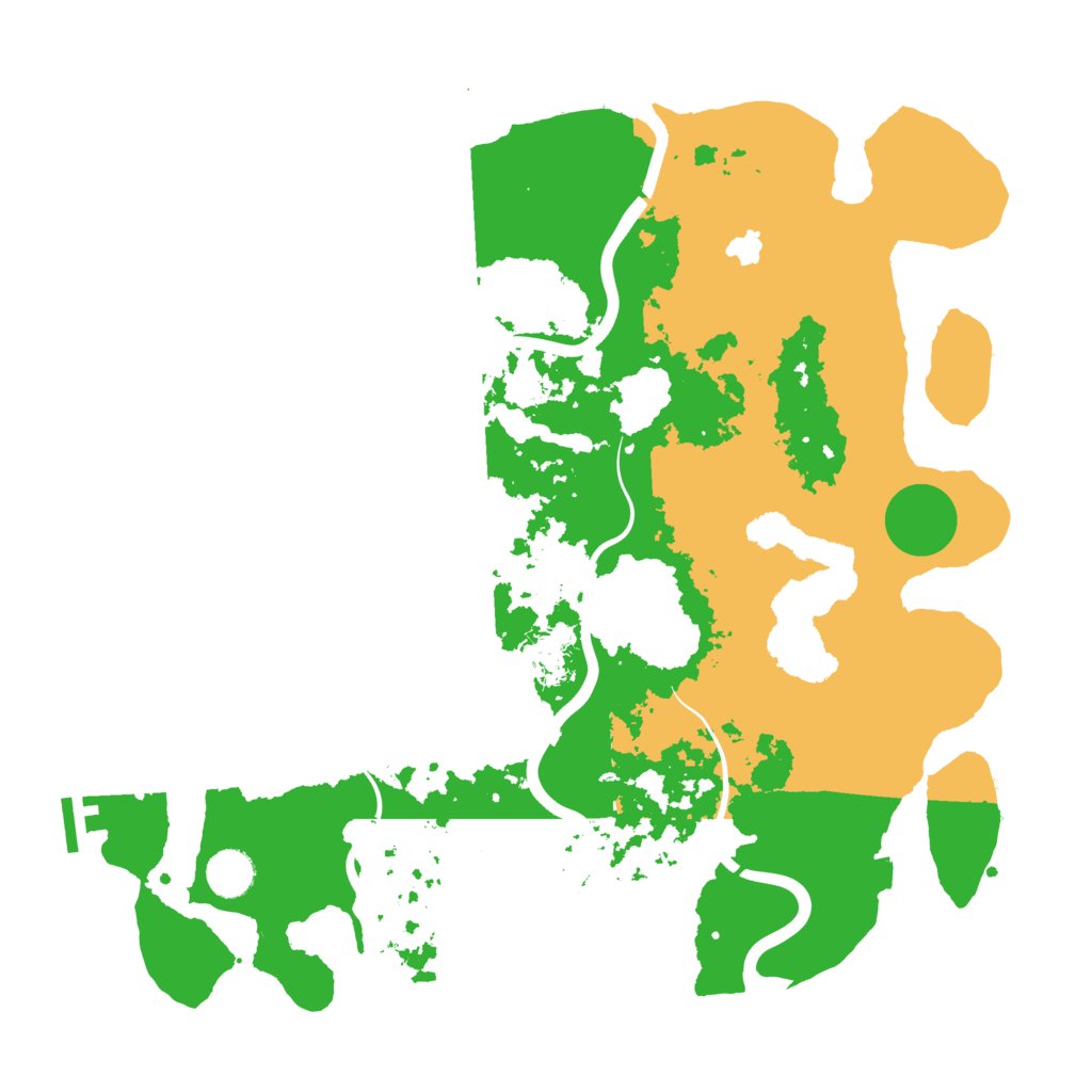 Biome Rust Map: Procedural Map, Size: 4000, Seed: 898529938