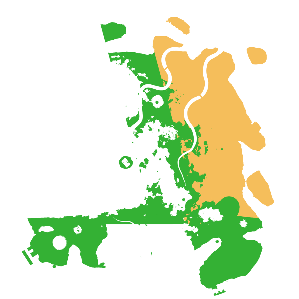 Biome Rust Map: Procedural Map, Size: 3750, Seed: 1023146392