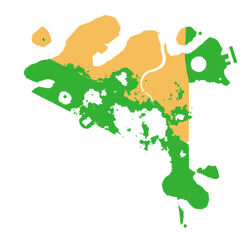 Biome Rust Map: Procedural Map, Size: 3000, Seed: 34785