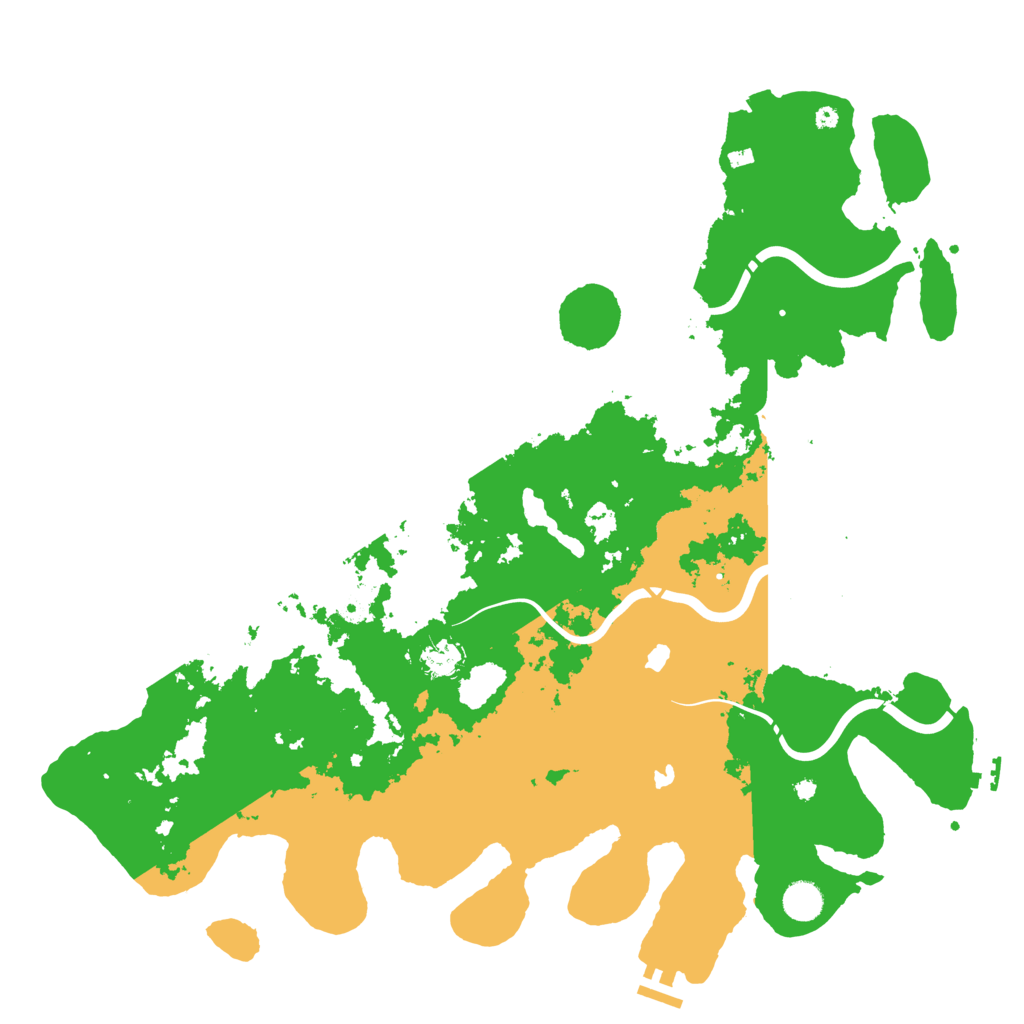 Biome Rust Map: Procedural Map, Size: 4500, Seed: 1013957030