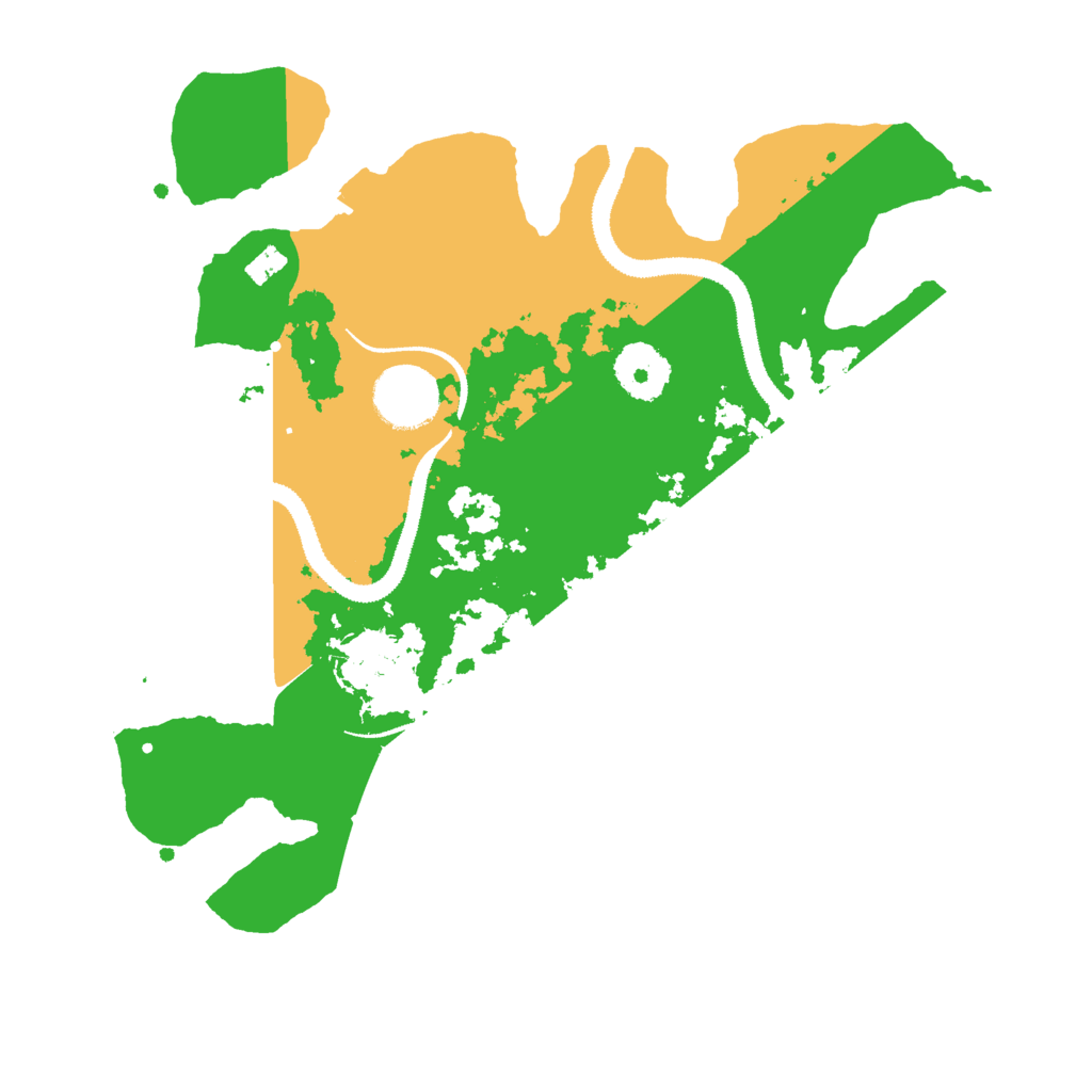 Biome Rust Map: Procedural Map, Size: 3000, Seed: 11427