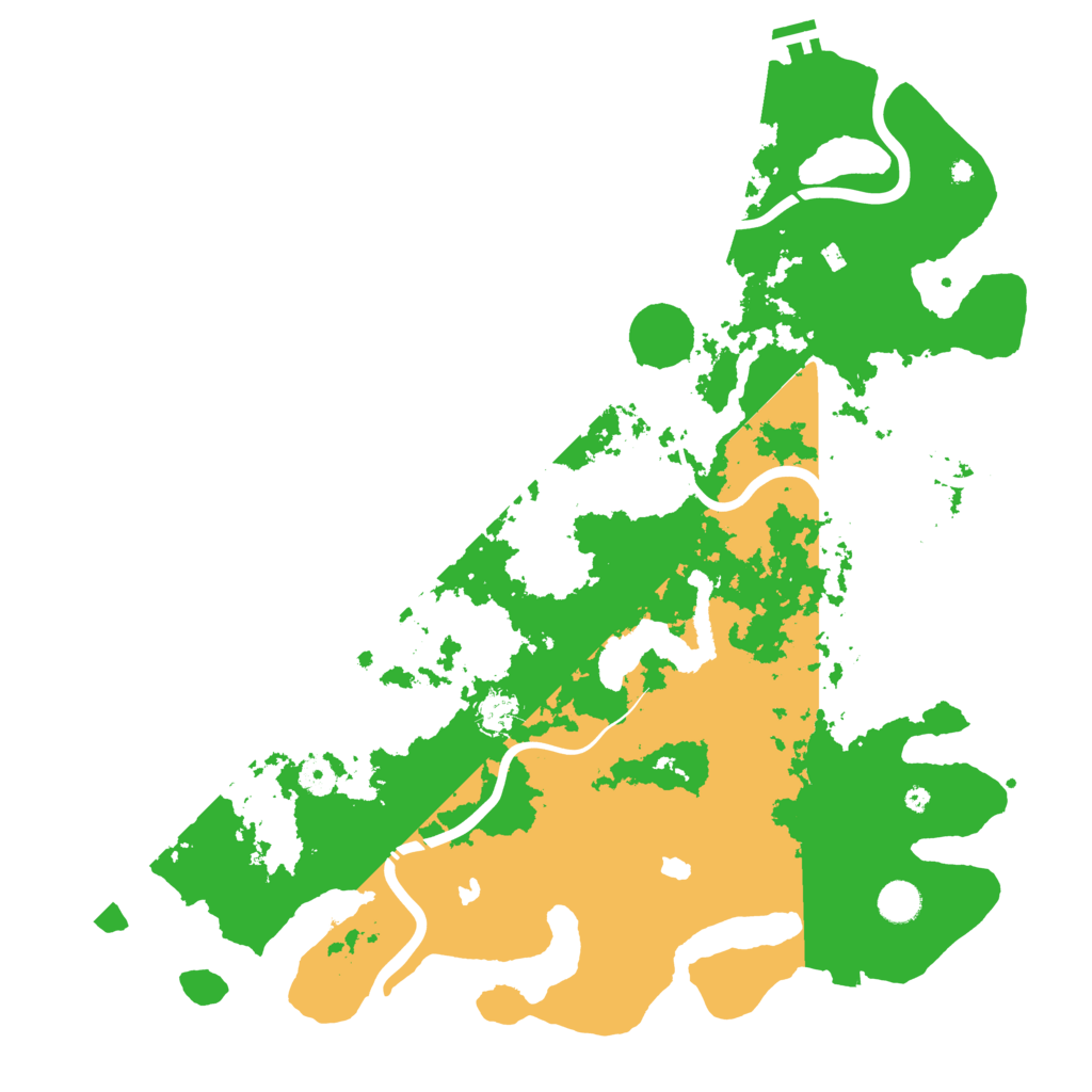 Biome Rust Map: Procedural Map, Size: 4500, Seed: 183671652