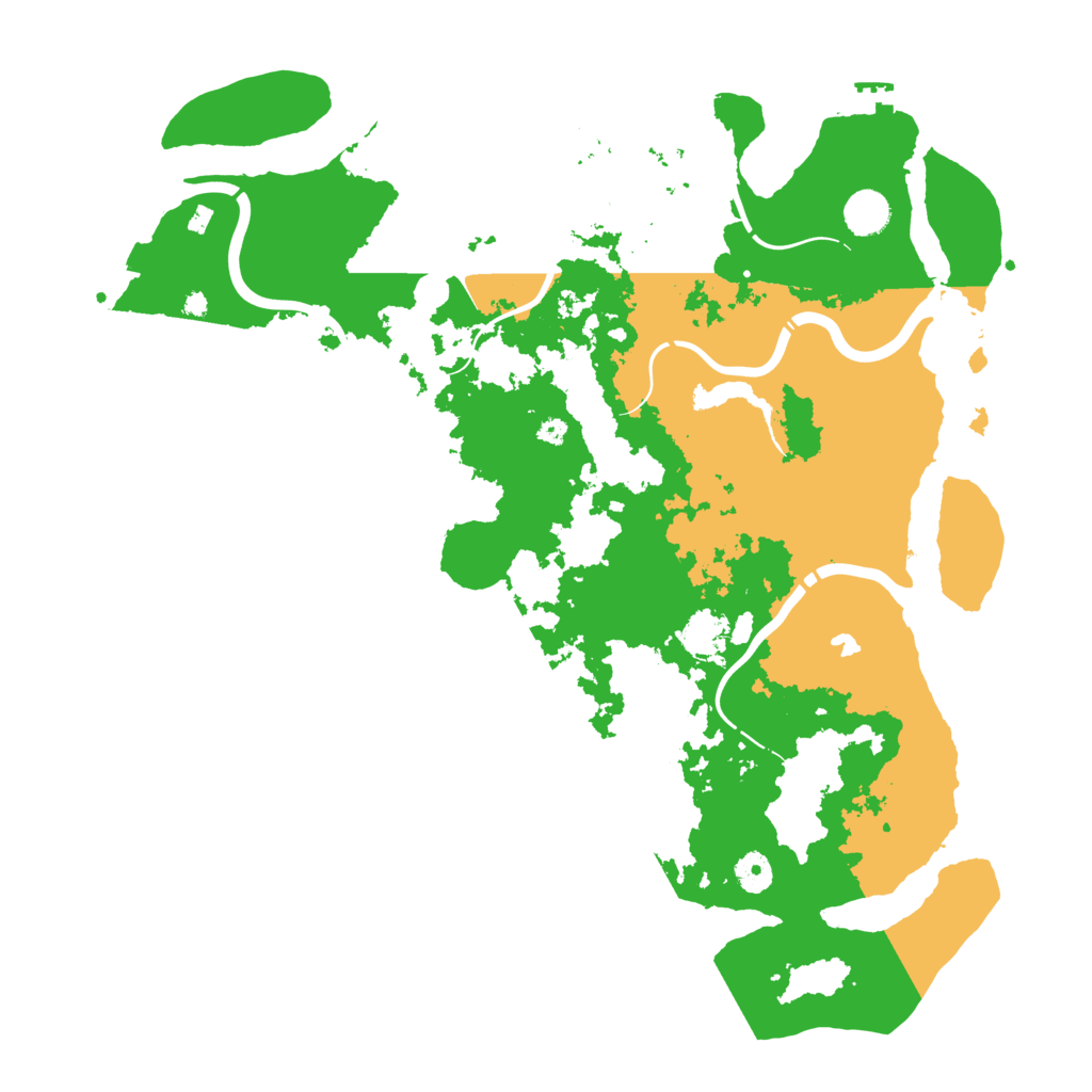 Biome Rust Map: Procedural Map, Size: 4250, Seed: 1912944251