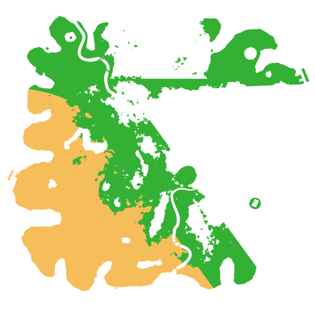 Biome Rust Map: Procedural Map, Size: 4500, Seed: 1774921159