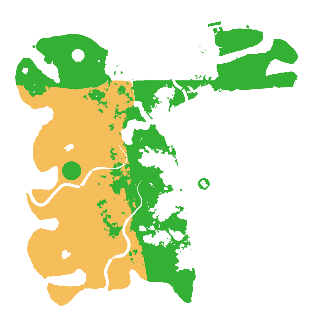 Biome Rust Map: Procedural Map, Size: 4500, Seed: 275265952