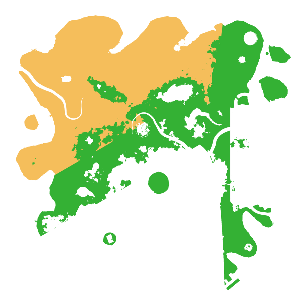Biome Rust Map: Procedural Map, Size: 4000, Seed: 1782518502
