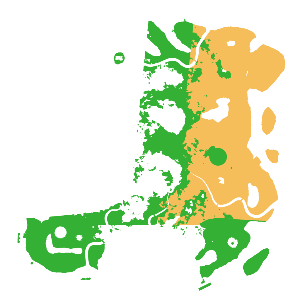 Biome Rust Map: Procedural Map, Size: 4500, Seed: 1782394673