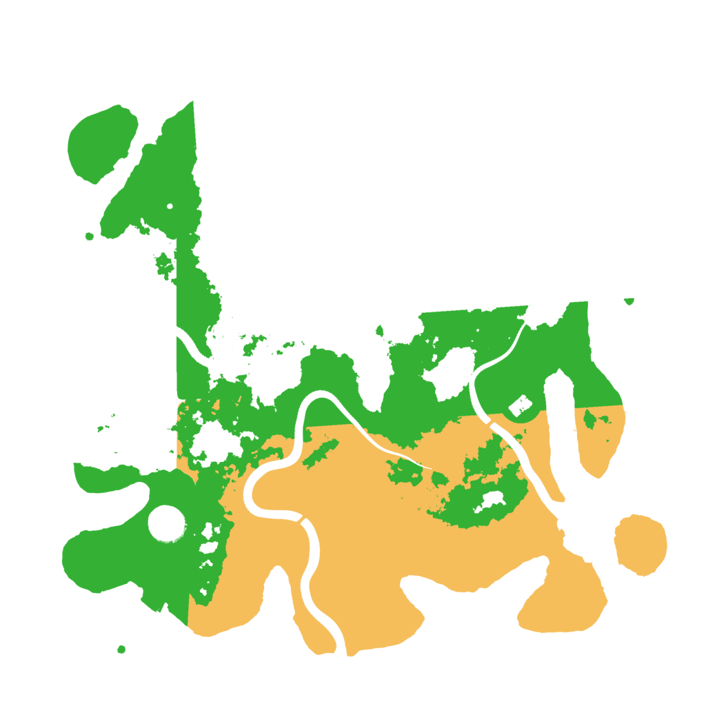 Biome Rust Map: Procedural Map, Size: 3500, Seed: 63822479