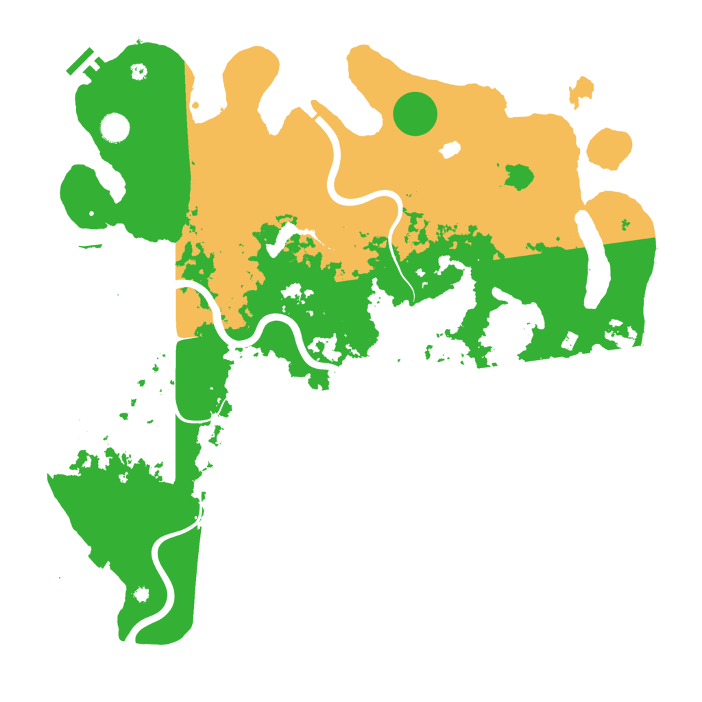 Biome Rust Map: Procedural Map, Size: 4211, Seed: 50000