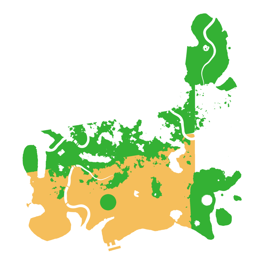 Biome Rust Map: Procedural Map, Size: 4250, Seed: 655321954
