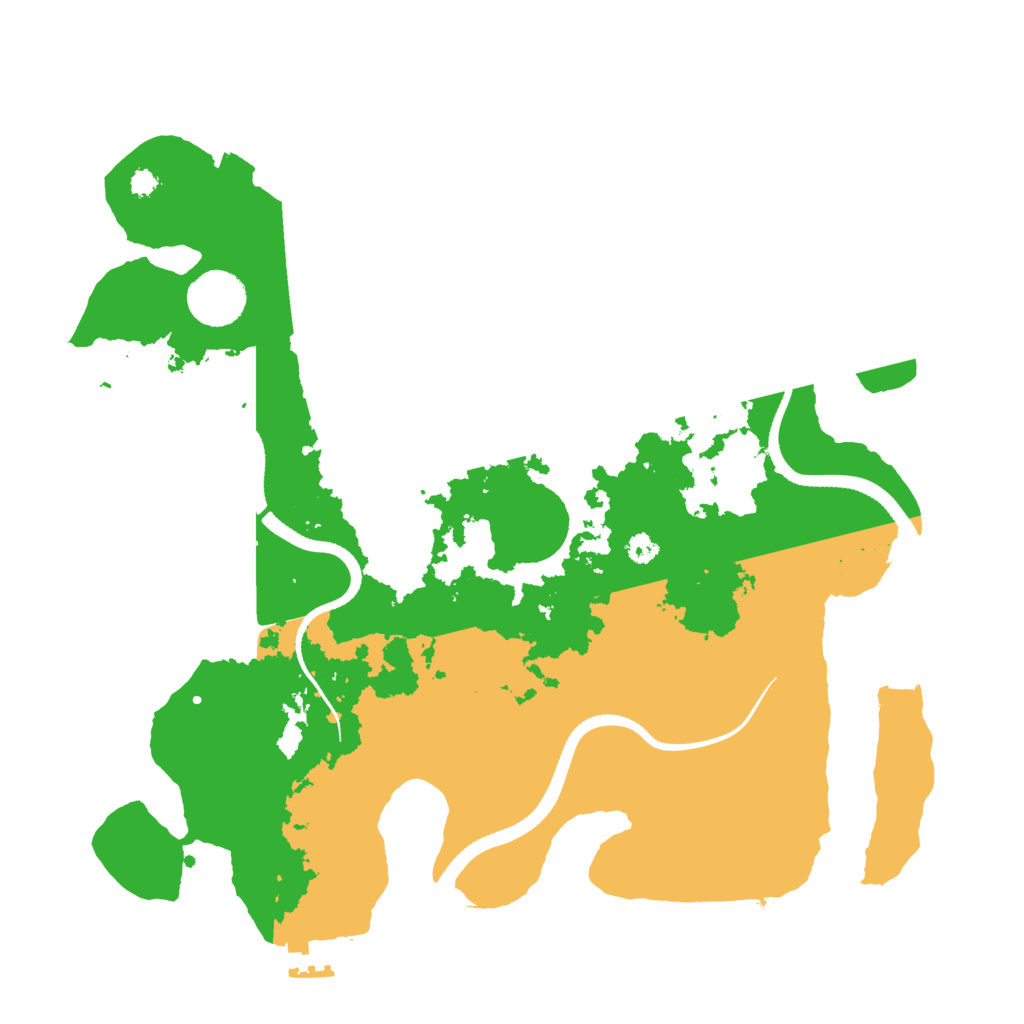 Biome Rust Map: Procedural Map, Size: 3430, Seed: 1