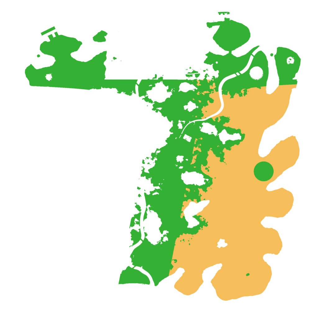 Biome Rust Map: Procedural Map, Size: 4250, Seed: 7142020