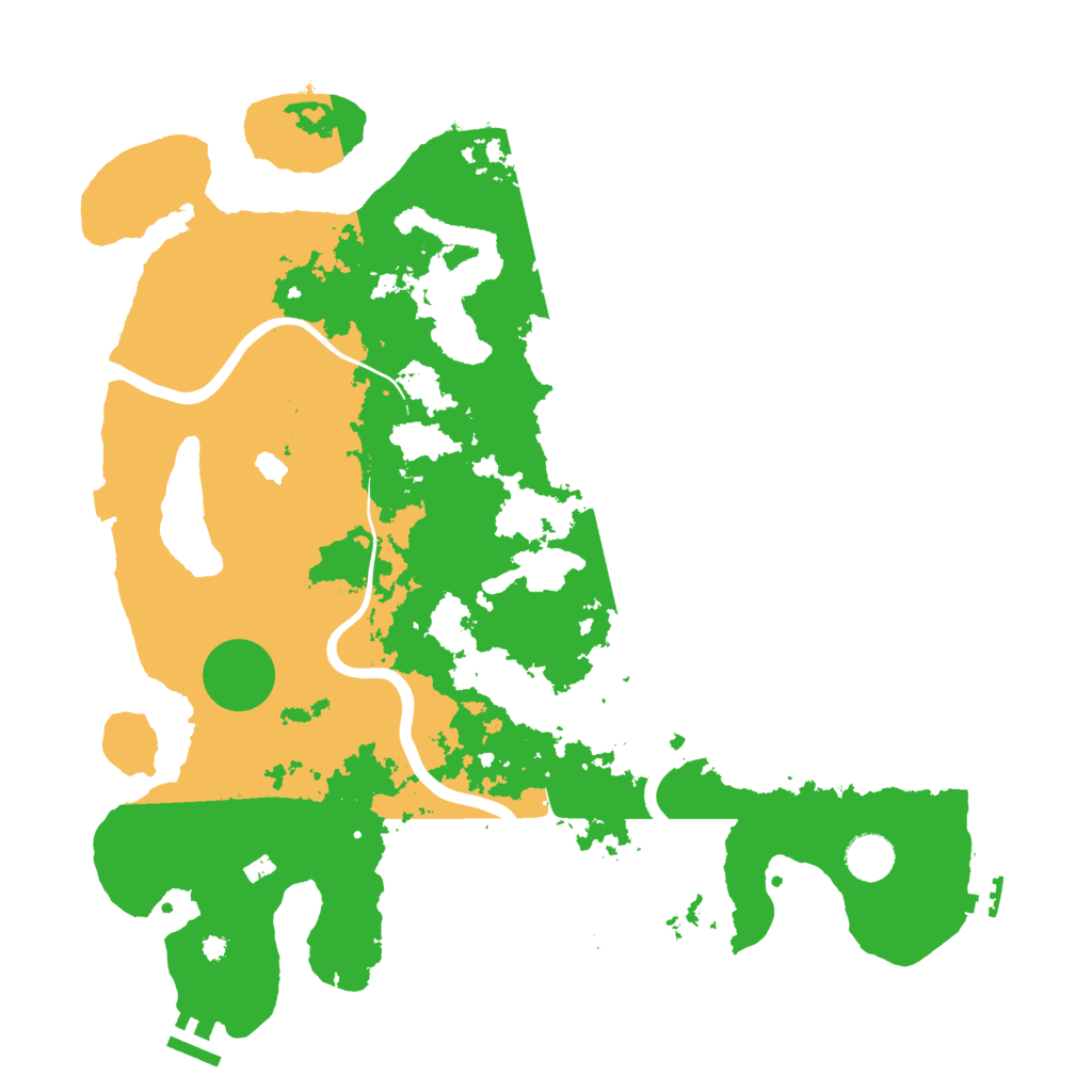 Biome Rust Map: Procedural Map, Size: 4000, Seed: 1767330477