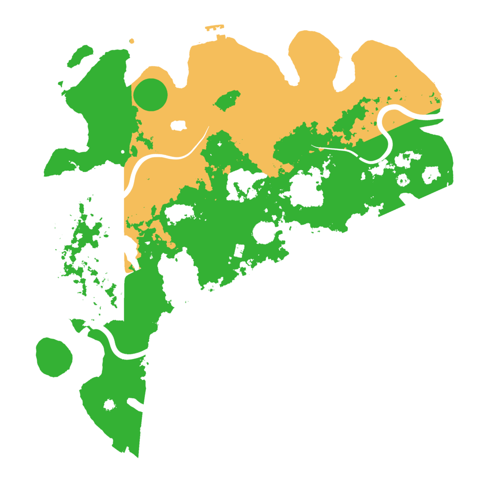 Biome Rust Map: Procedural Map, Size: 4000, Seed: 1839742108