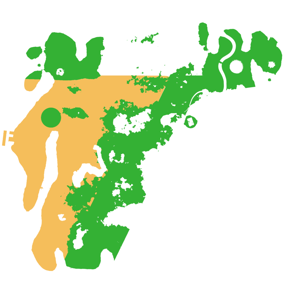 Biome Rust Map: Procedural Map, Size: 4000, Seed: 84238