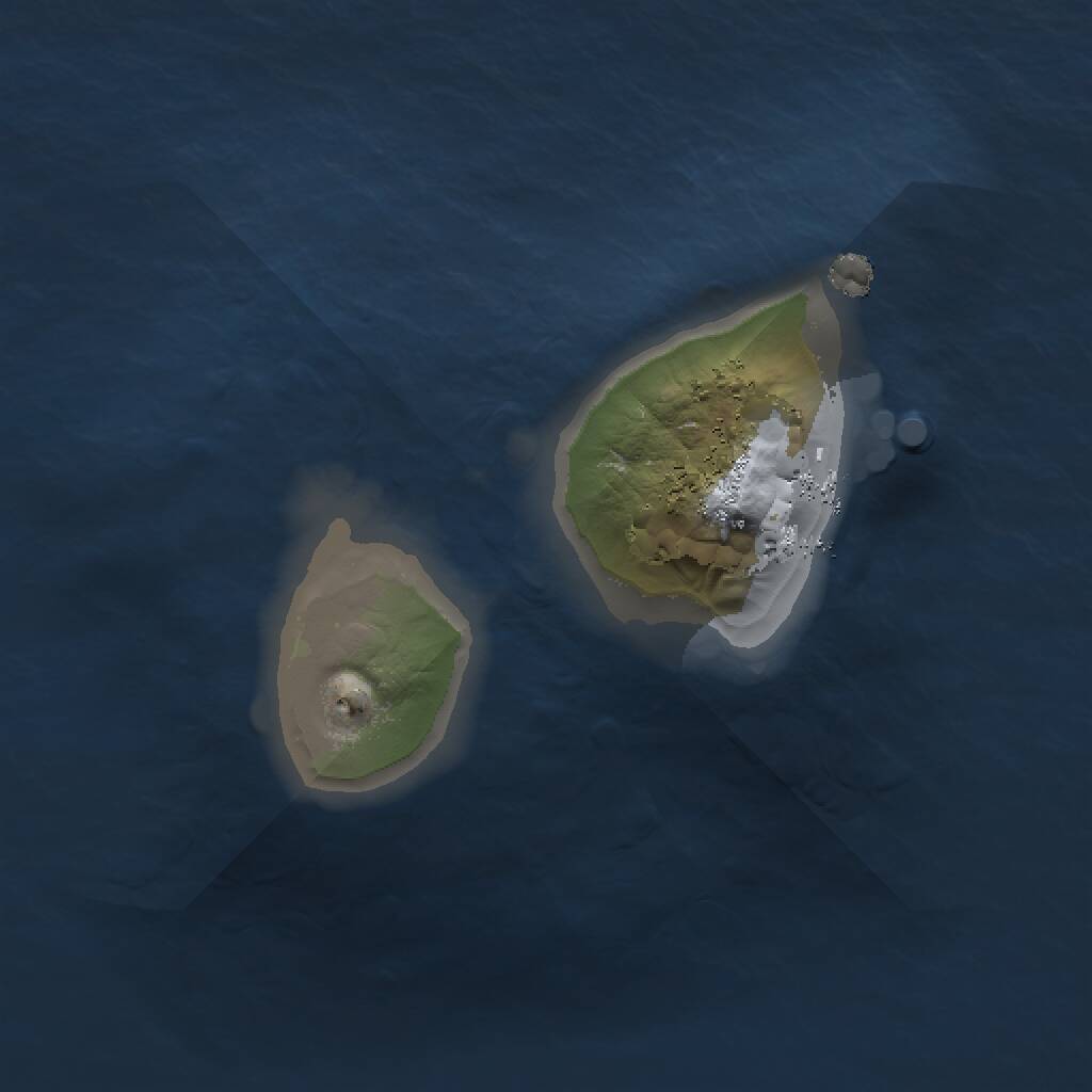 Rust Map: Procedural Map, Size: 1000, Seed: 1135801539, 1 Monuments
